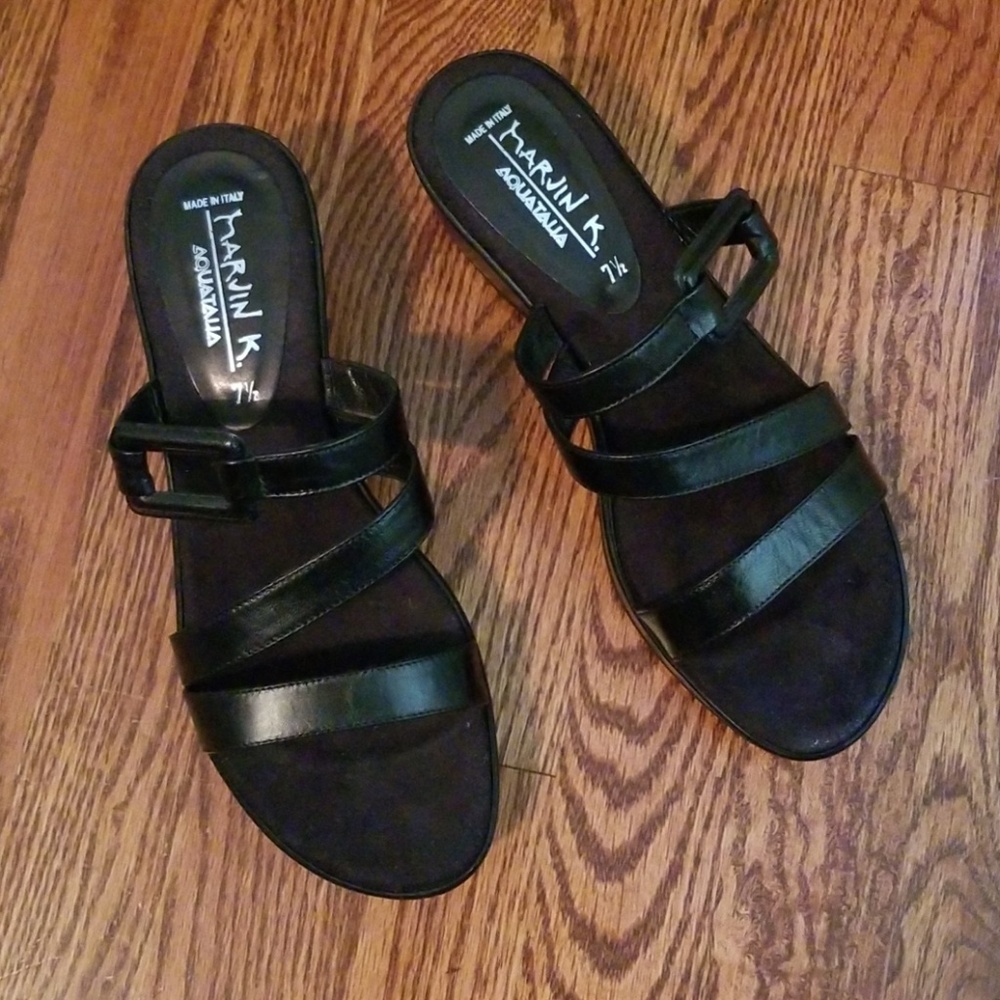 Aquatalia Italian wedges. NWT
